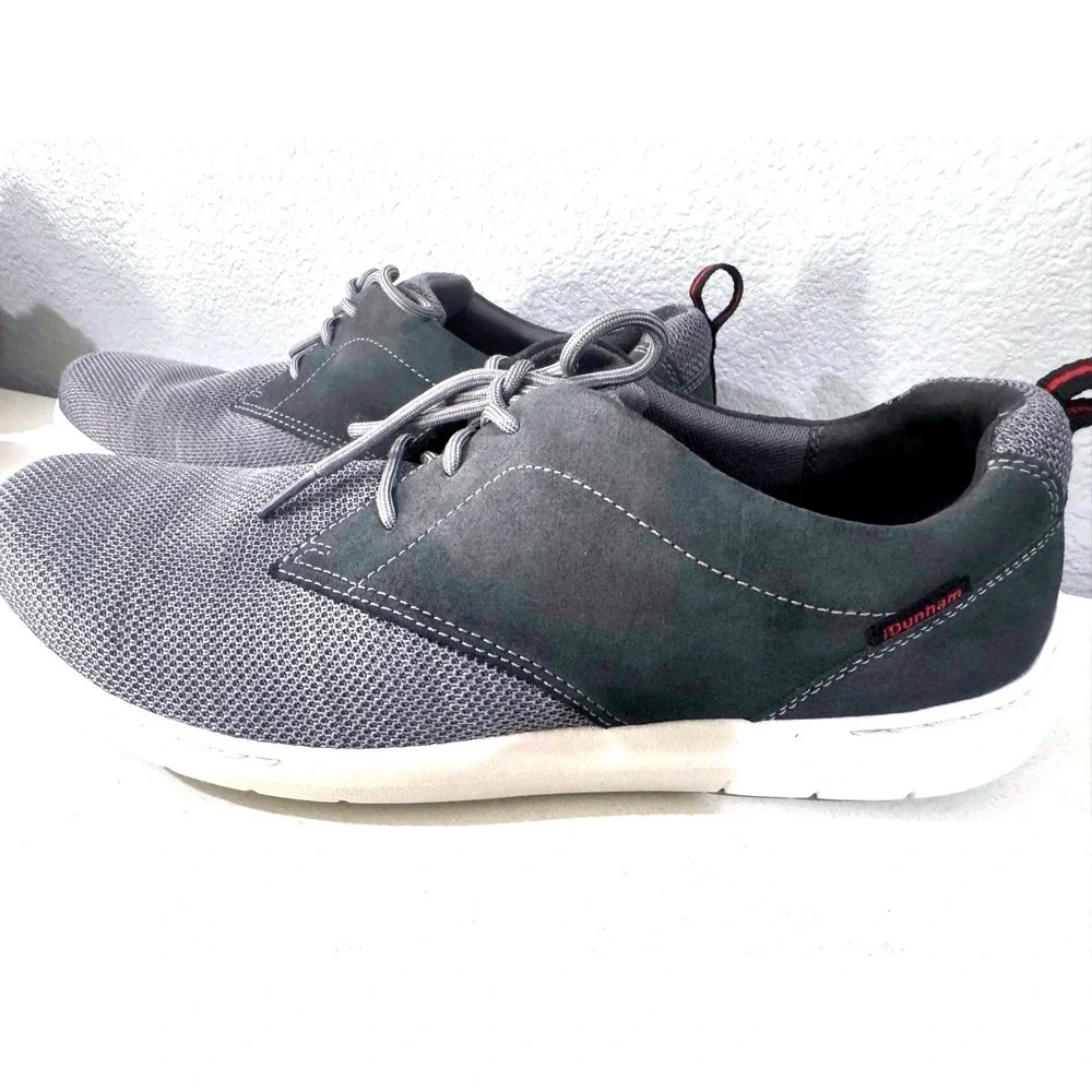 Dunham Fitsmart Tie‎ Men's Sneakers Size 13 Black/Grey – Casual Comfort Shoes